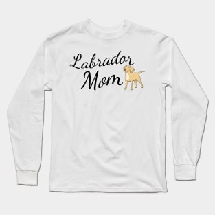 Labrador Mom Long Sleeve T-Shirt